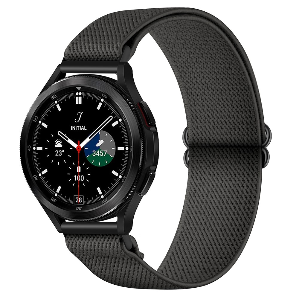 Correa elástica de nailon Huawei Watch GT 4 46mm gris oscuro