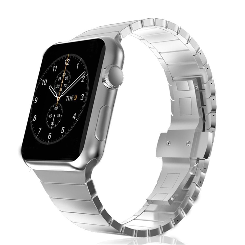 Pulsera de eslabones Apple Watch Series 11 46mm plata