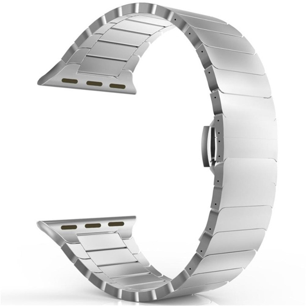 Pulsera de eslabones Apple Watch Series 11 46mm plata