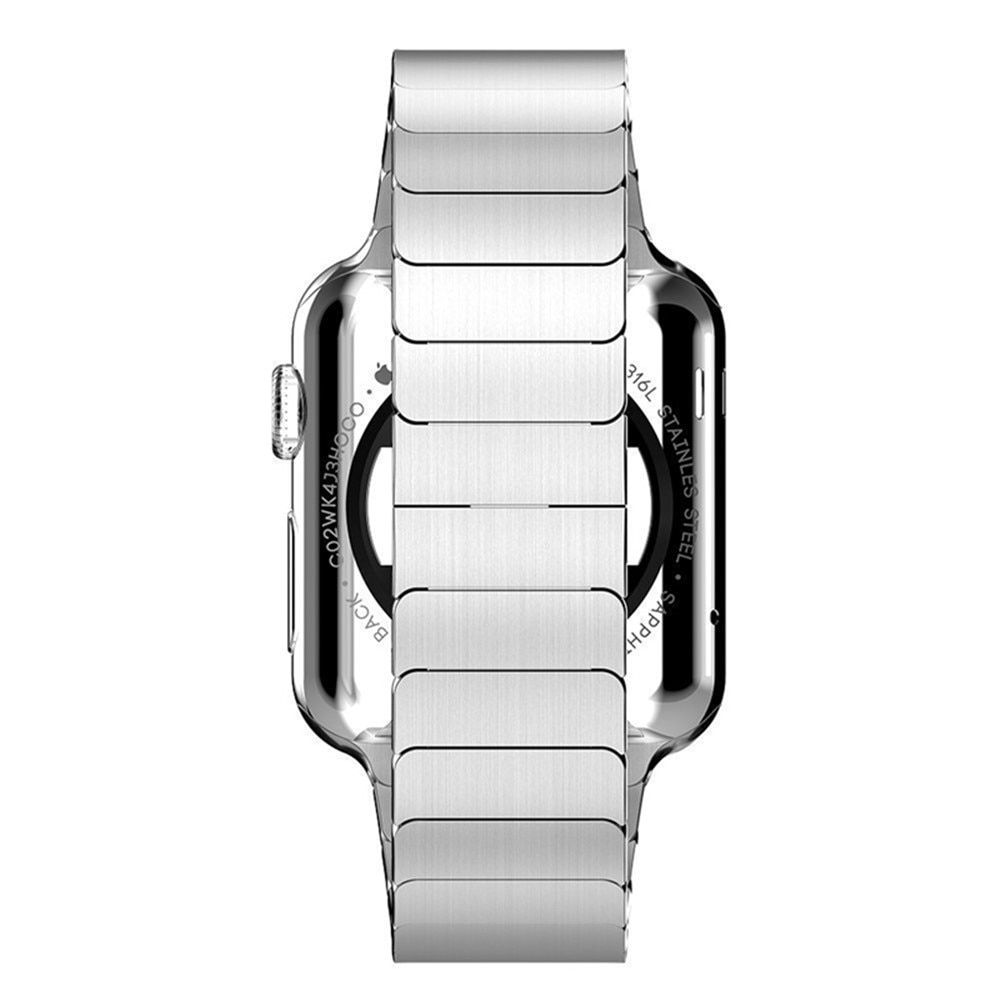 Pulsera de eslabones Apple Watch Series 11 46mm plata