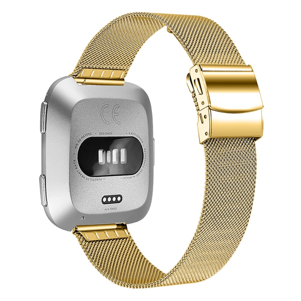 Correa de malla Fitbit Versa/Versa 2 Gold