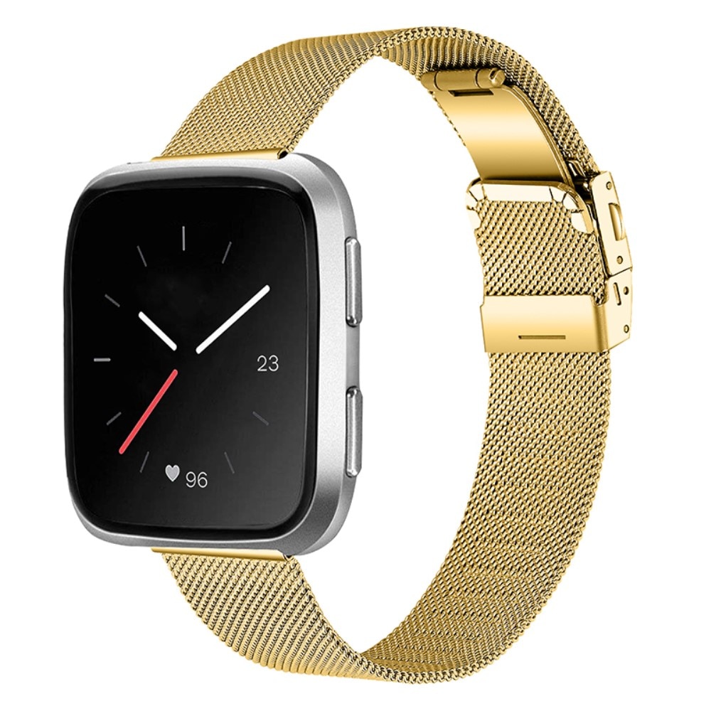 Correa de malla Fitbit Versa/Versa 2 Gold