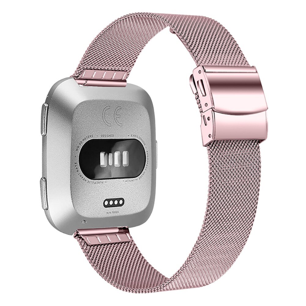 Correa de malla Fitbit Versa/Versa 2 Pink