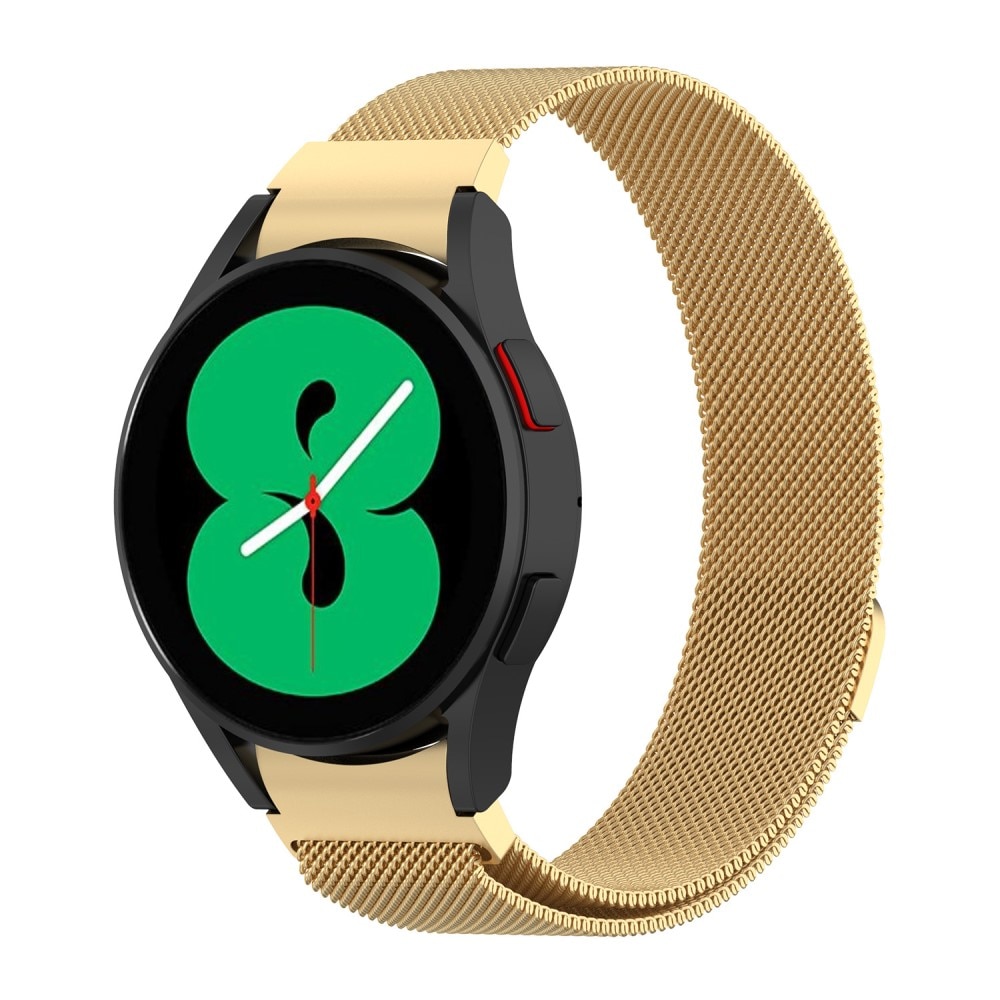 Correa milanesa Full Fit Samsung Galaxy Watch 4 Classic 46mm Oro