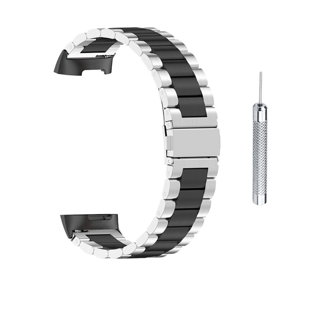 Correa de acero Fitbit Charge 5 Plata