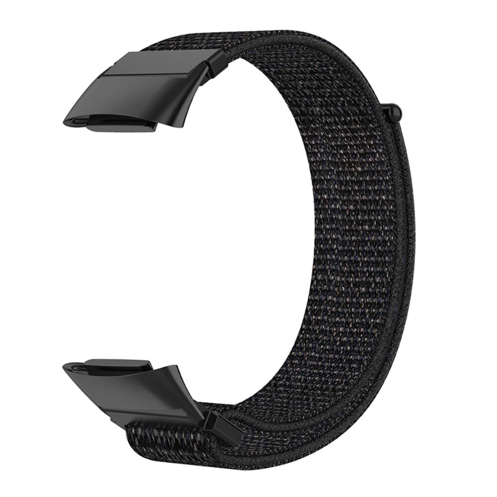 Correa de nailon Fitbit Charge 5 Negro