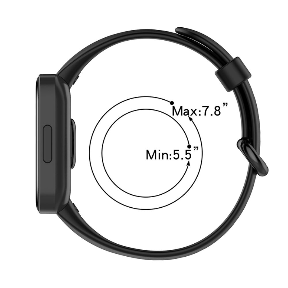 Correa de silicona Xiaomi Redmi Watch 2/2 Lite negro