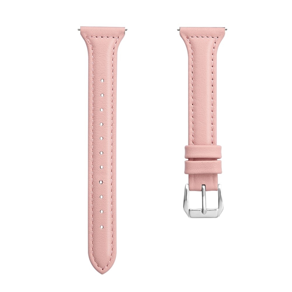 Correa fina de piel Samsung Galaxy Watch 5 44mm Rosado