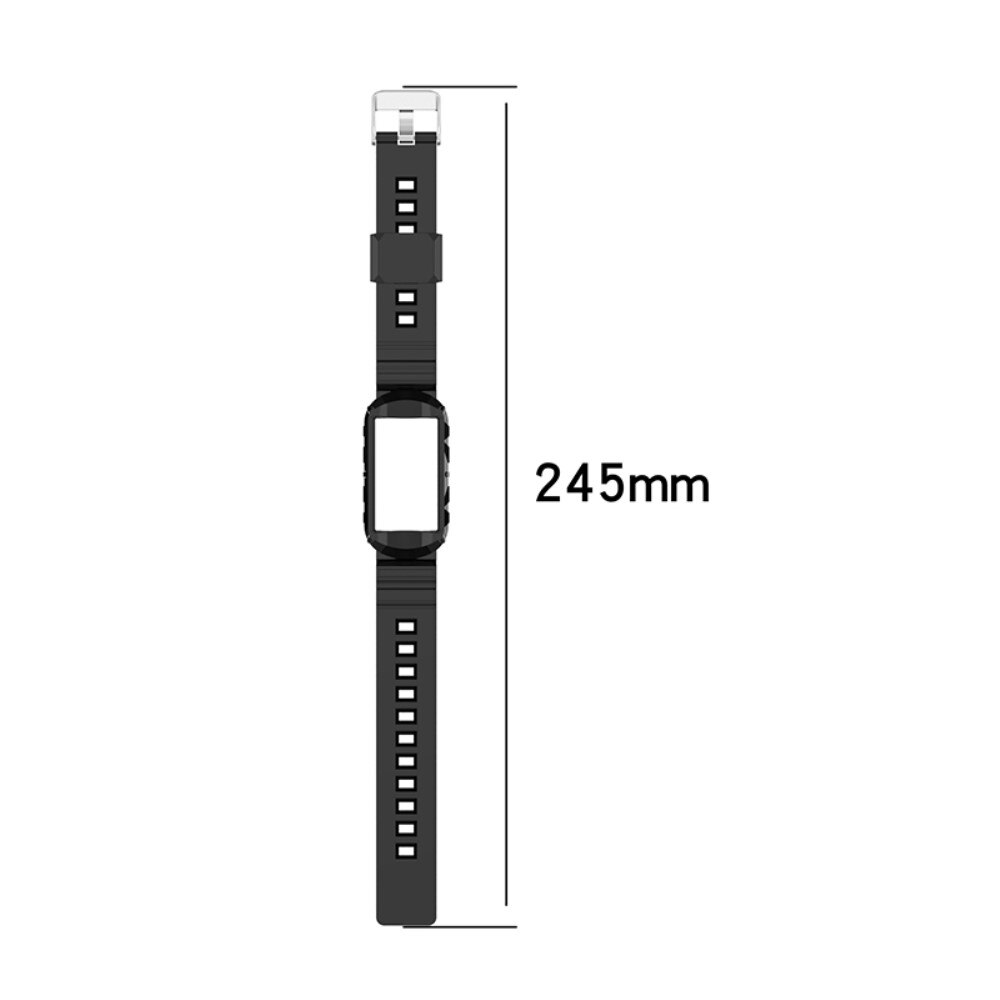 Correa de silicona para Fitbit Charge 3/4/5, negro