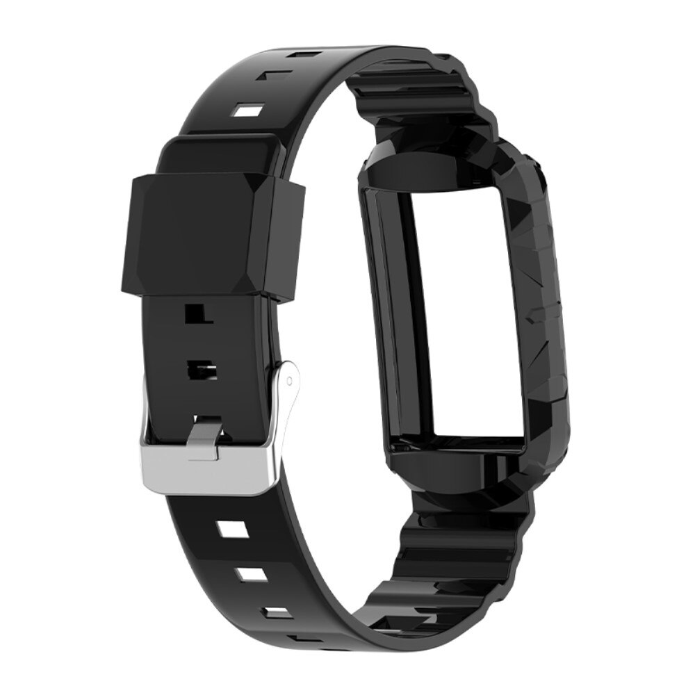 Correa de silicona para Fitbit Charge 3/4/5, negro