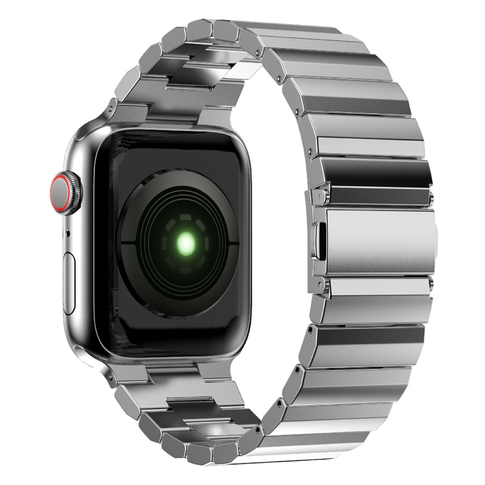 Pulsera de eslabones Apple Watch 41mm Series 9 plata