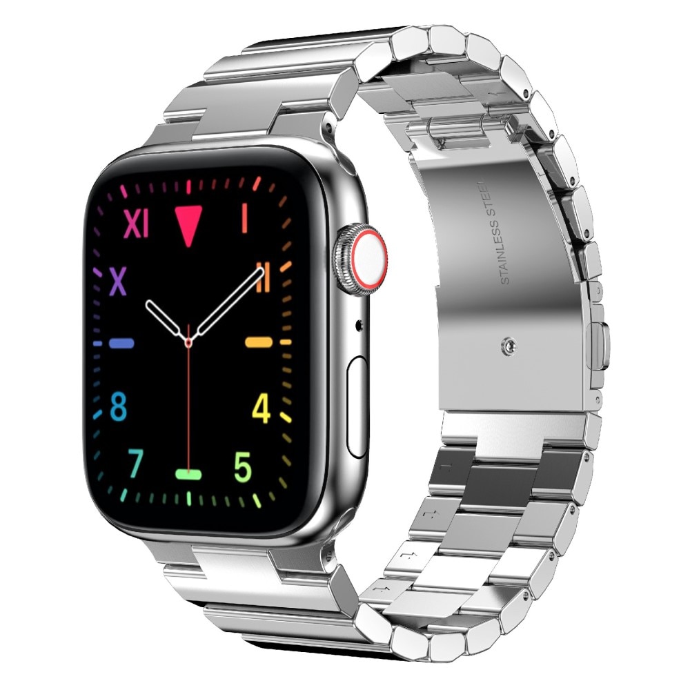 Pulsera de eslabones Apple Watch 41mm Series 9 plata