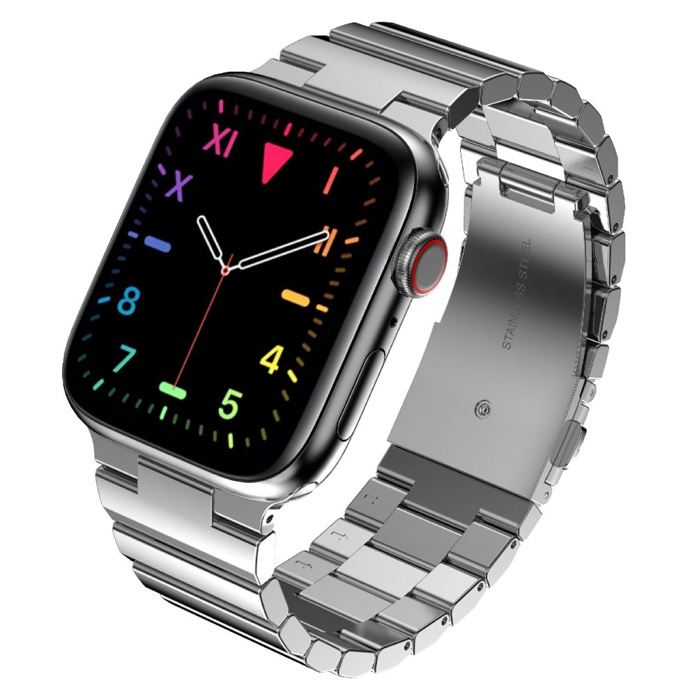 Pulsera de eslabones Apple Watch 41mm Series 9 plata