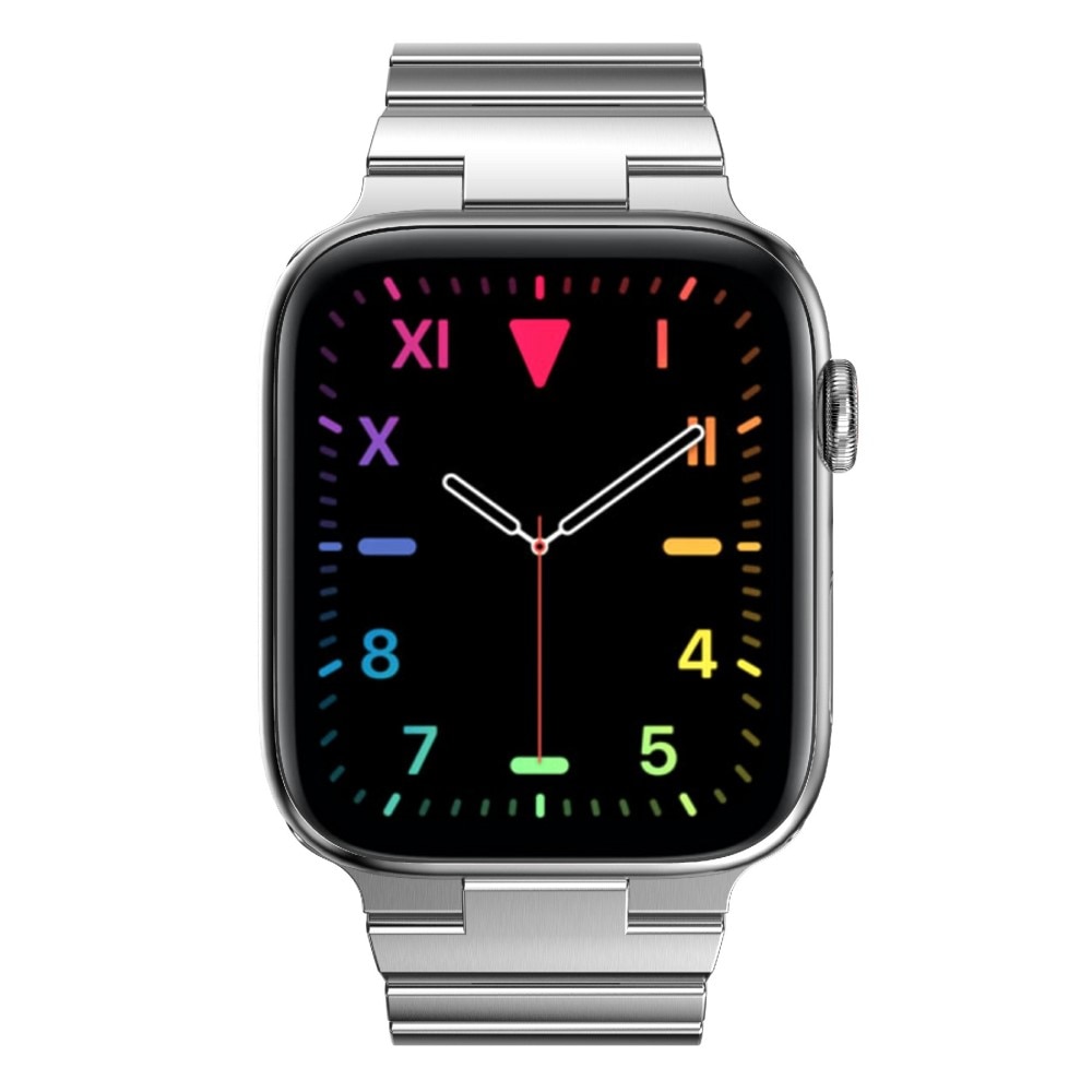 Pulsera de eslabones Apple Watch 38/40/41 mm Plata
