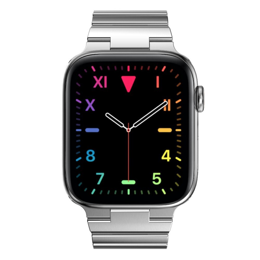 Pulsera de eslabones Apple Watch 41mm Series 9 plata