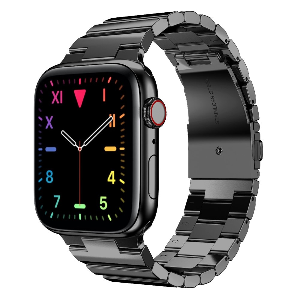 Pulsera de eslabones Apple Watch SE 44mm negro