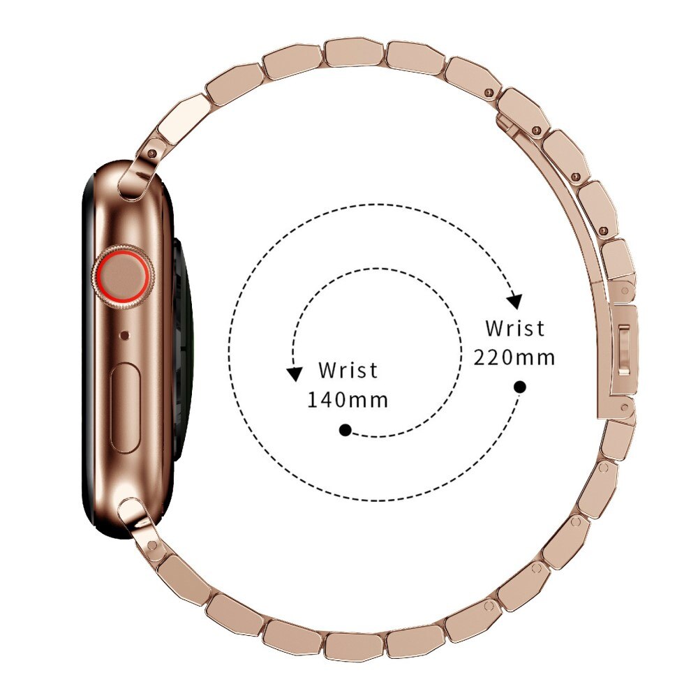 Pulsera de eslabones Apple Watch 38/40/41 mm Oro rosa