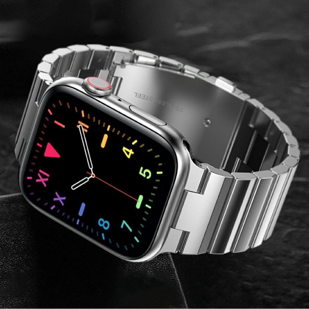 Pulsera de eslabones Apple Watch 44mm plata