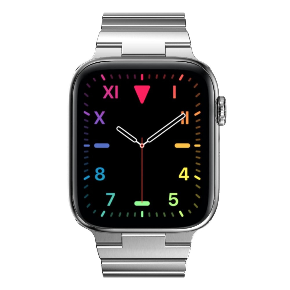 Pulsera de eslabones Apple Watch 42/44/45 mm Plata