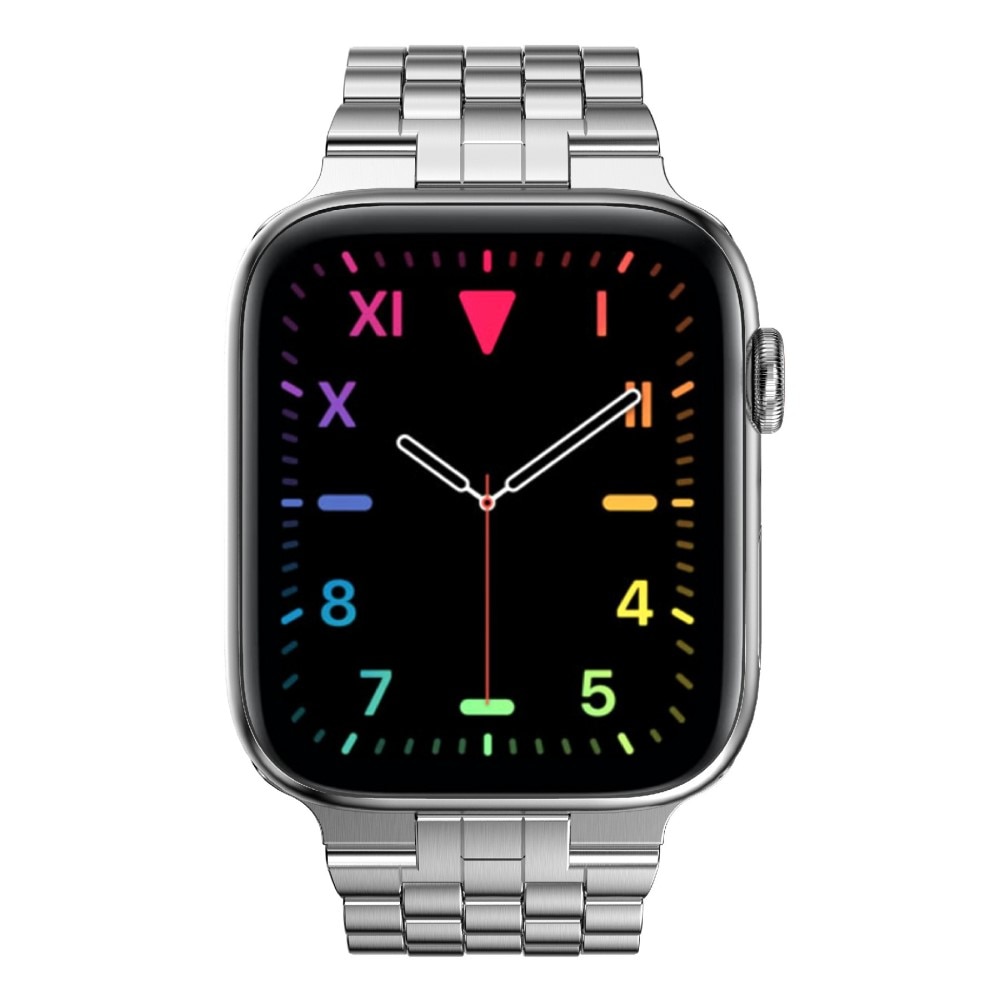 Correa acero Business Apple Watch 45mm Series 8 Plata