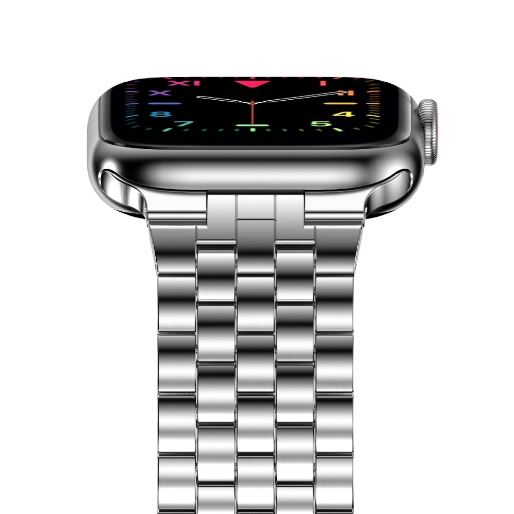 Correa acero Business Apple Watch 45mm Series 8 Plata