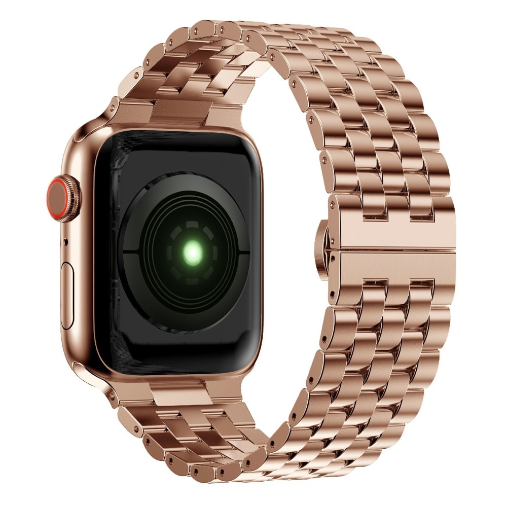 Correa acero Business Apple Watch Ultra 49mm oro rosa