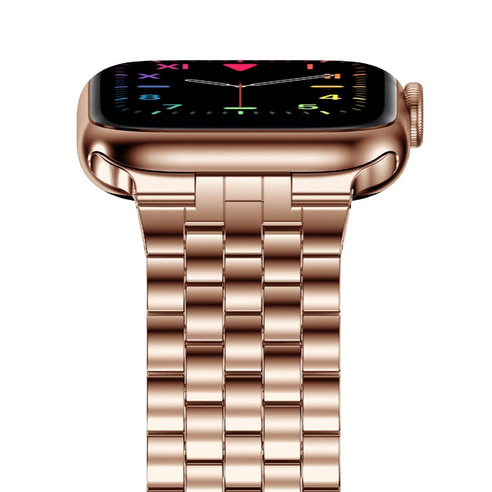 Correa acero Business Apple Watch Ultra 49mm oro rosa