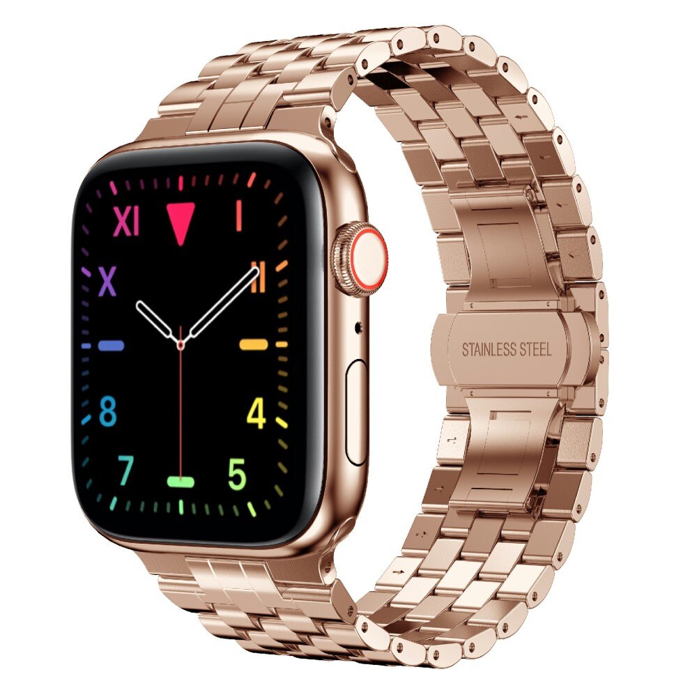 Correa acero Business Apple Watch SE 40mm oro rosa