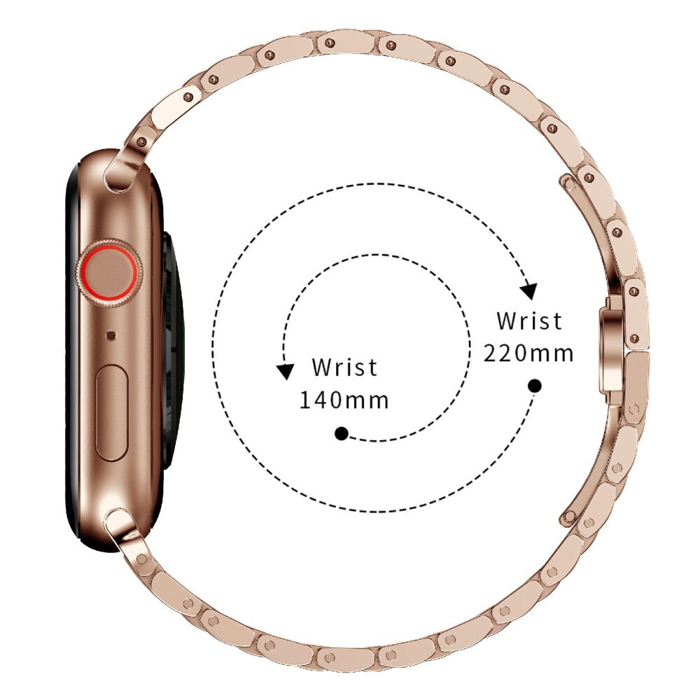 Correa acero Business Apple Watch SE 40mm oro rosa