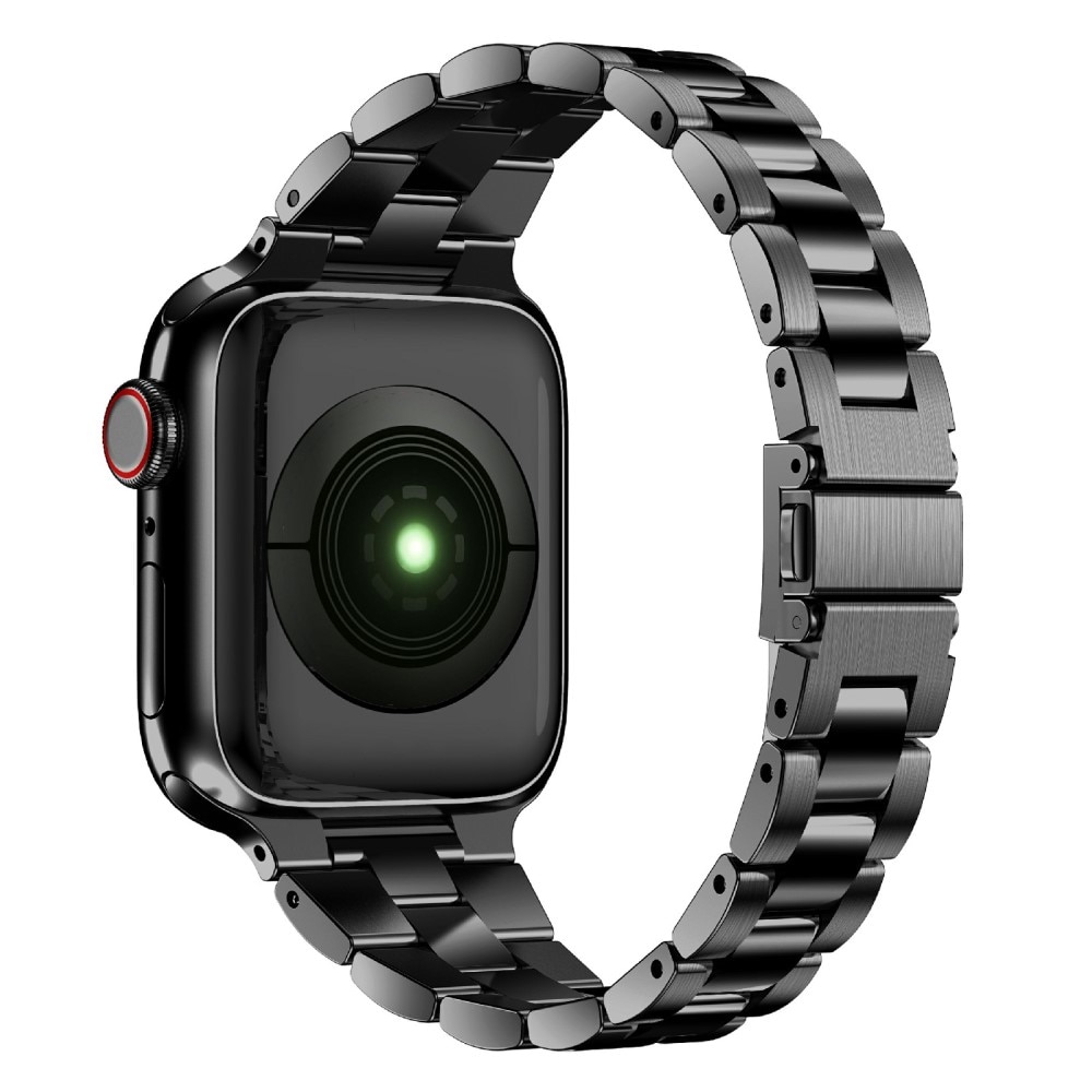Correa fina de acero Apple Watch 38mm negro