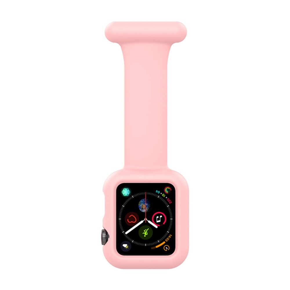Reloj de bolsillo Funda de silicona Apple Watch 38/40/41 mm Rosado
