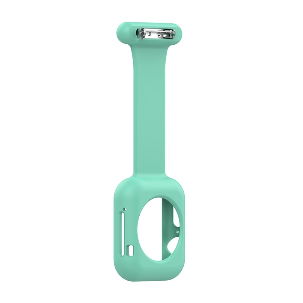 Reloj de bolsillo Funda de silicona Apple Watch SE 40mm verde