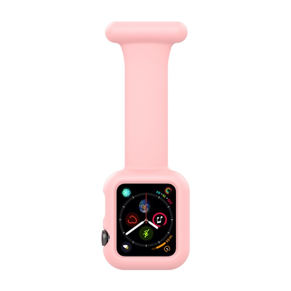 Reloj de bolsillo Funda de silicona Apple Watch 42mm rosado