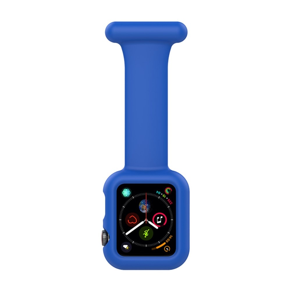 Reloj de bolsillo Funda de silicona Apple Watch 42/44/45 mm Azul