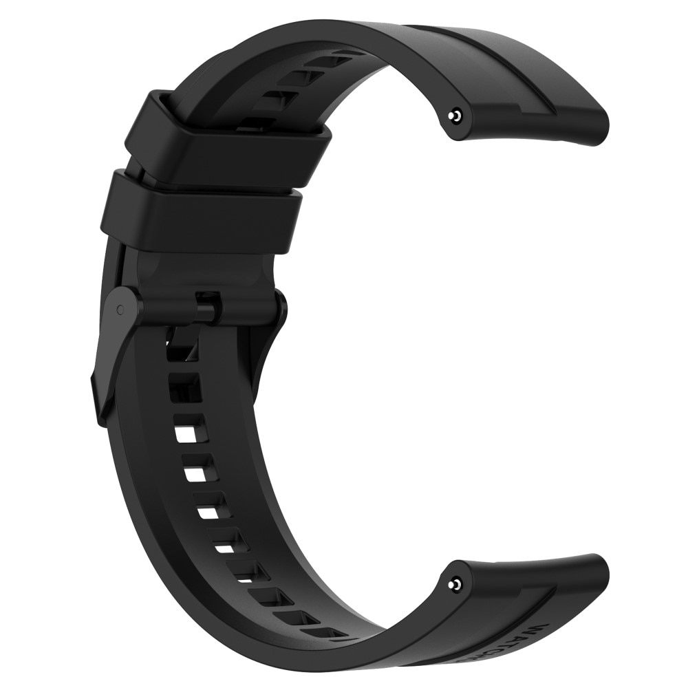 Correa de silicona para Huawei Watch GT 3 46mm/Watch GT Runner, Negro