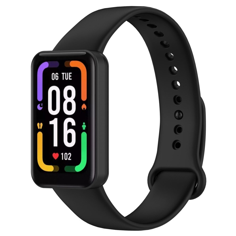 Correa de silicona para Xiaomi Redmi Smart Band Pro, negro