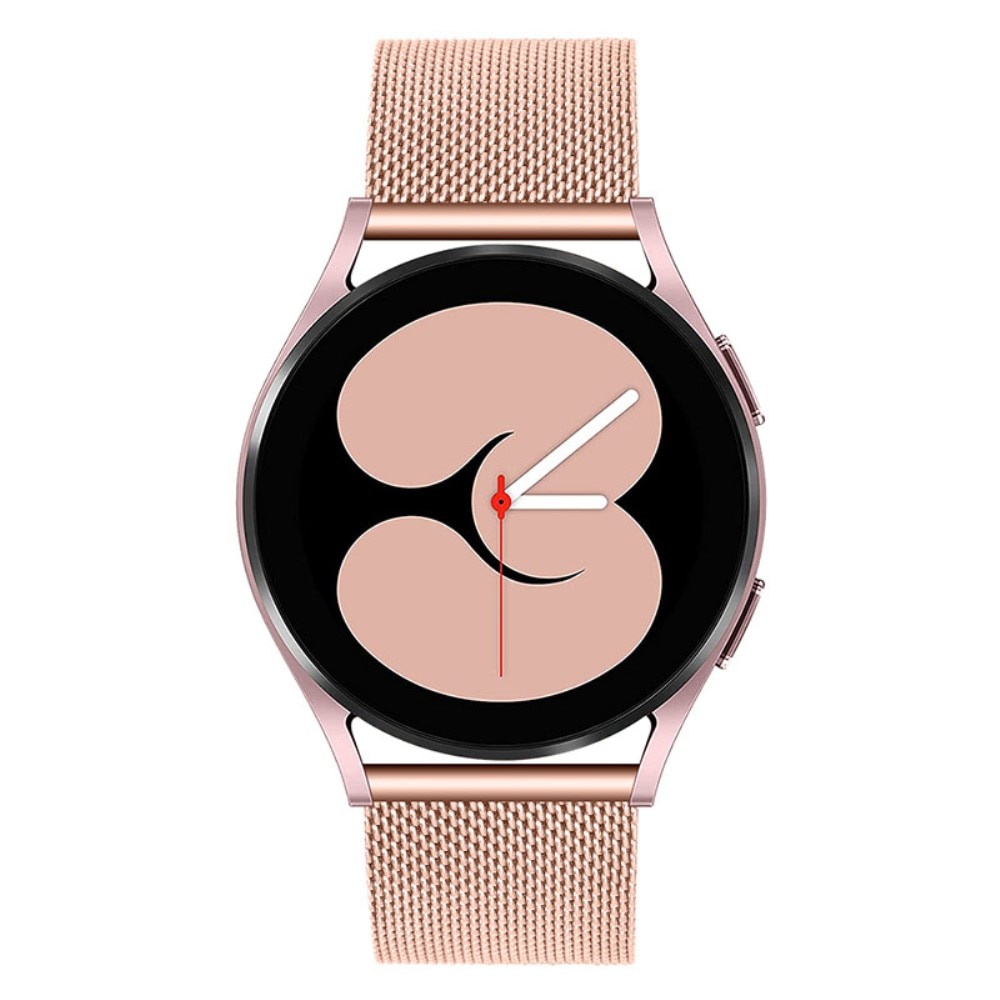 Correa de malla Samsung Galaxy Watch 6 Classic 43mm, oro rosa