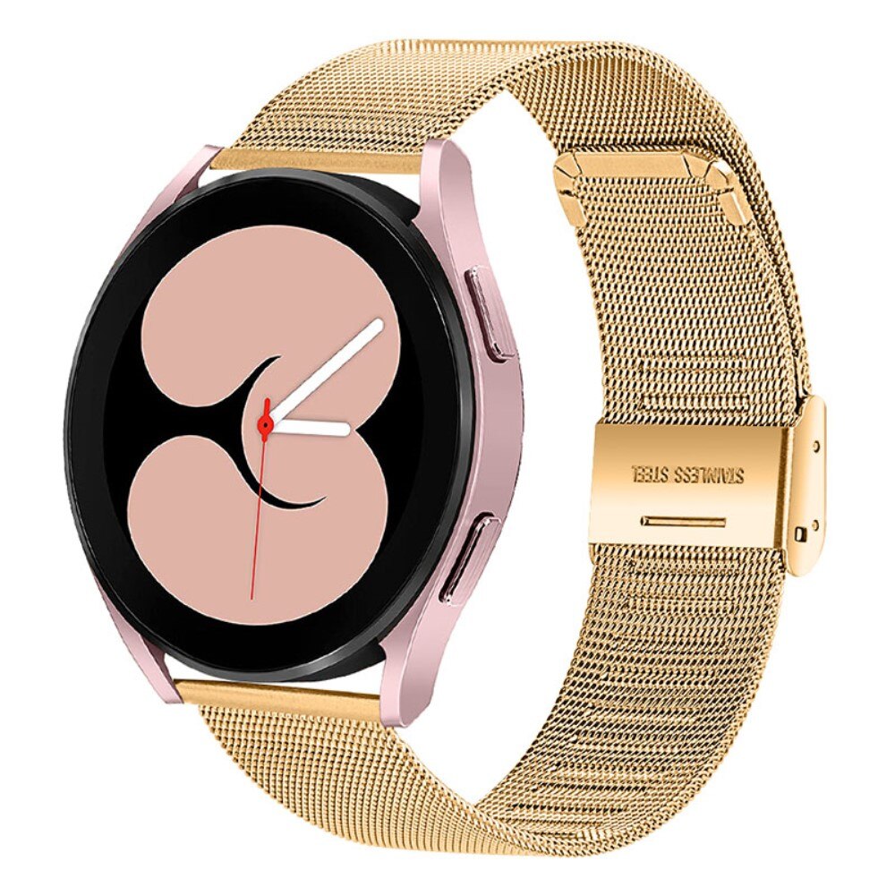 Correa de malla Samsung Galaxy Watch 7 40mm, oro