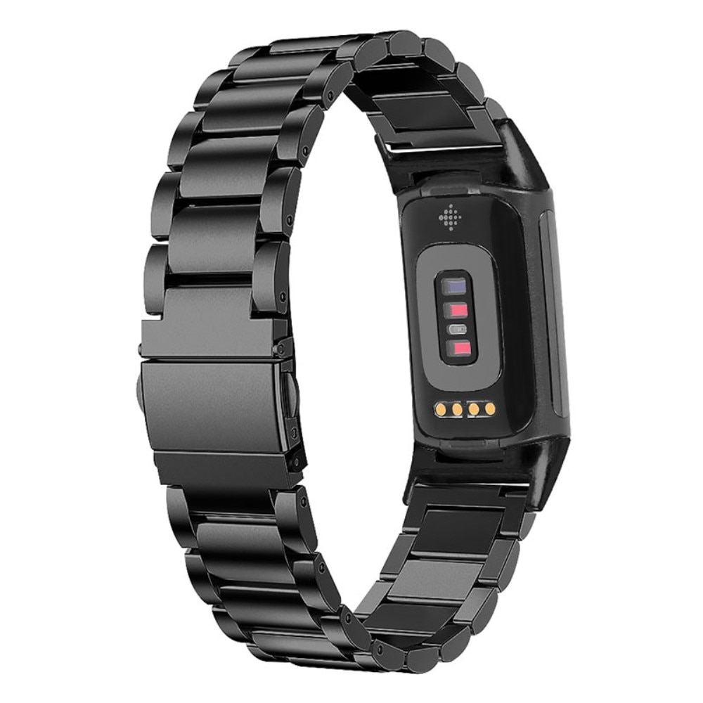 Correa de acero Fitbit Charge 6 Negro