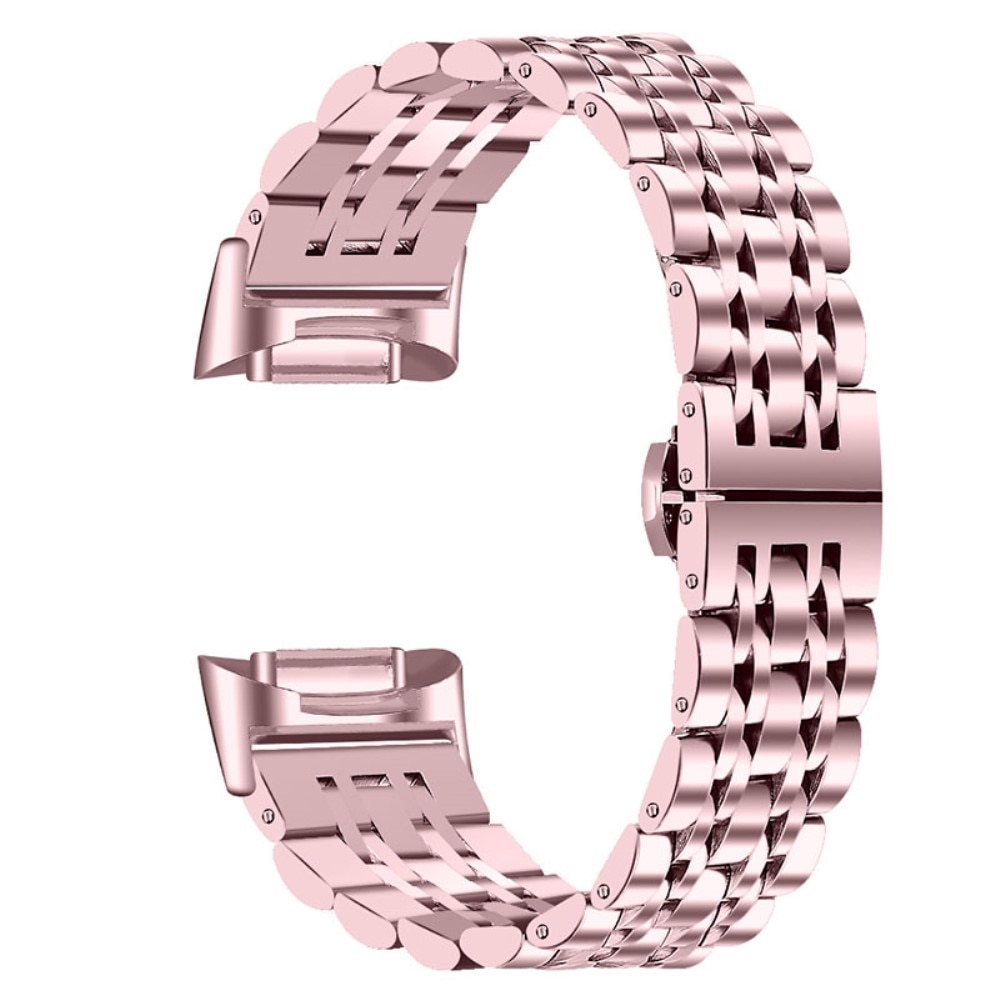 Correa de acero inoxidable Fitbit Charge 5 Pink