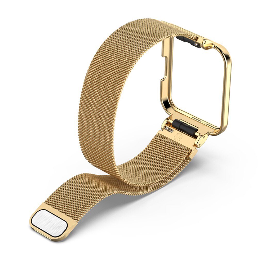 Correa con funda milanesa para Xiaomi Redmi Watch 2 Lite, oro