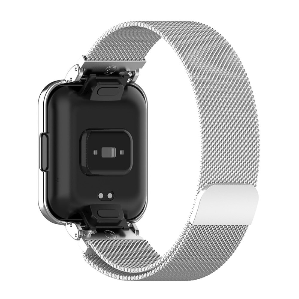 Correa con funda milanesa para Xiaomi Redmi Watch 2 Lite, plata