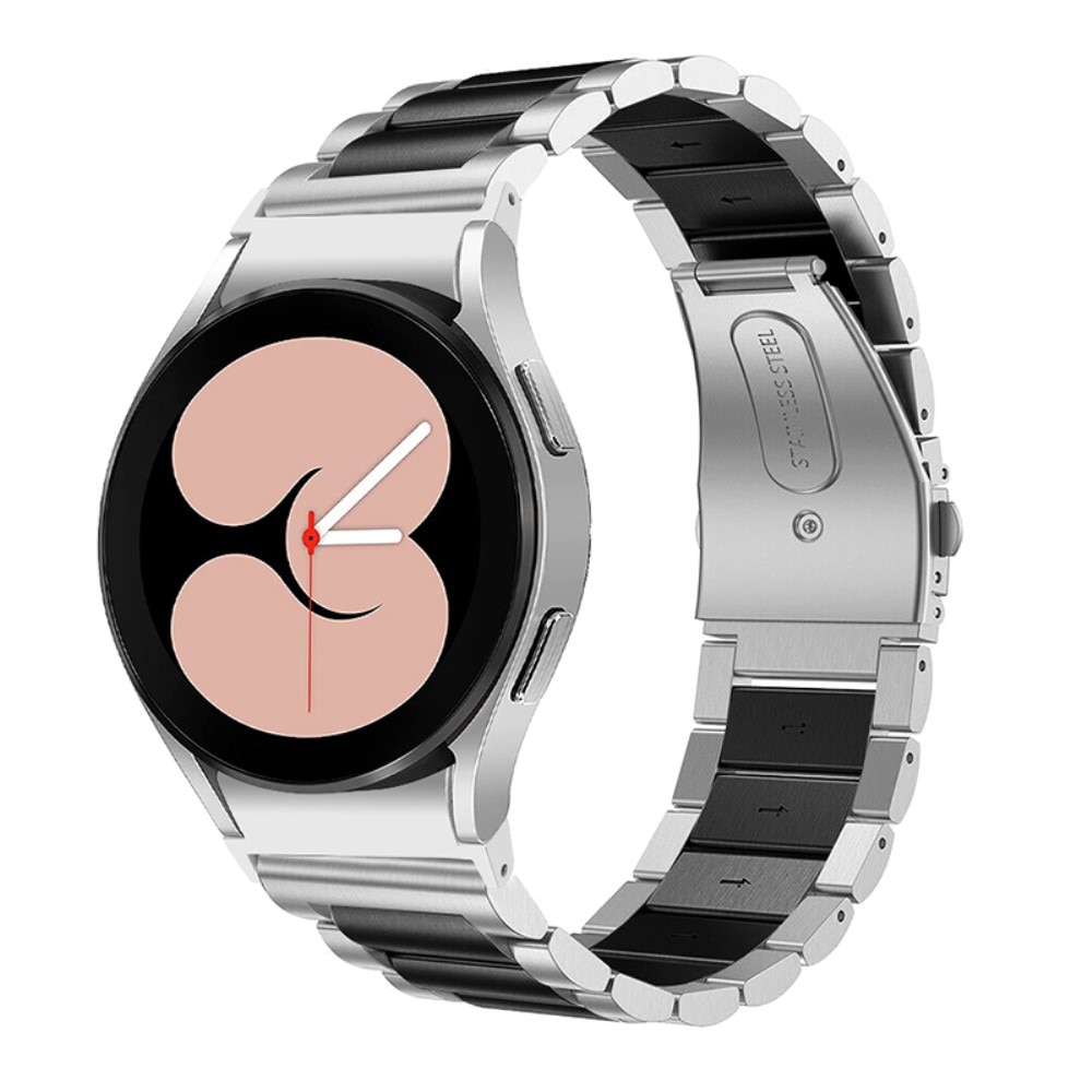 Full Fit Correa acero Samsung Galaxy Watch 4 40mm Plata