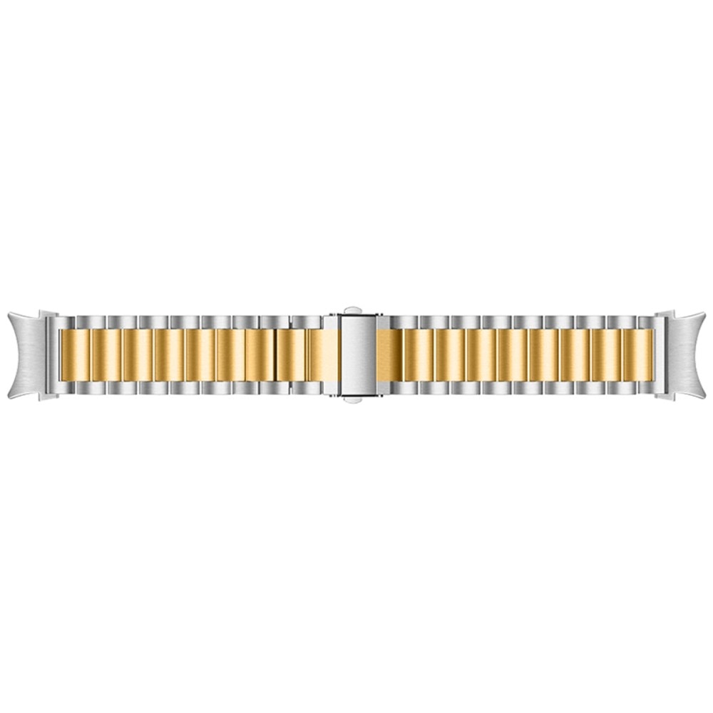 Full Fit Correa acero Samsung Galaxy Watch 6 40mm, plata/oro