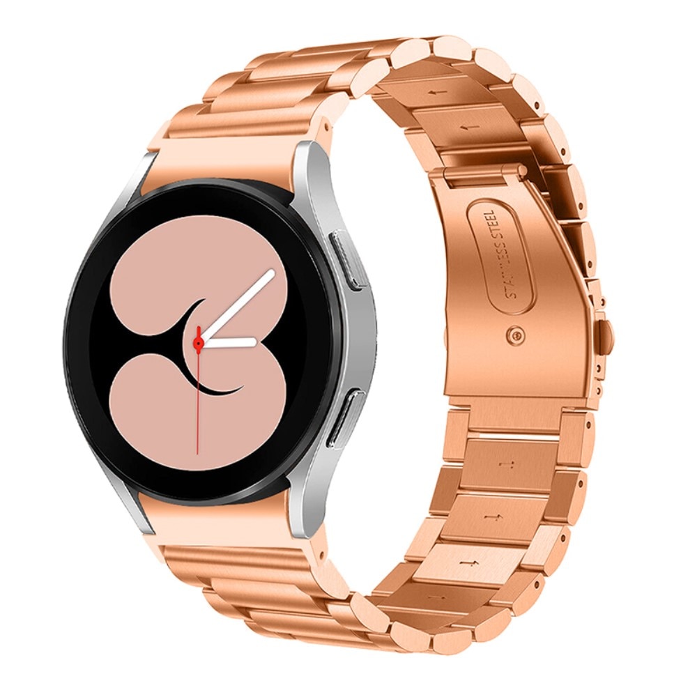 Full Fit Correa acero Samsung Galaxy Watch 6 44mm, oro rosa