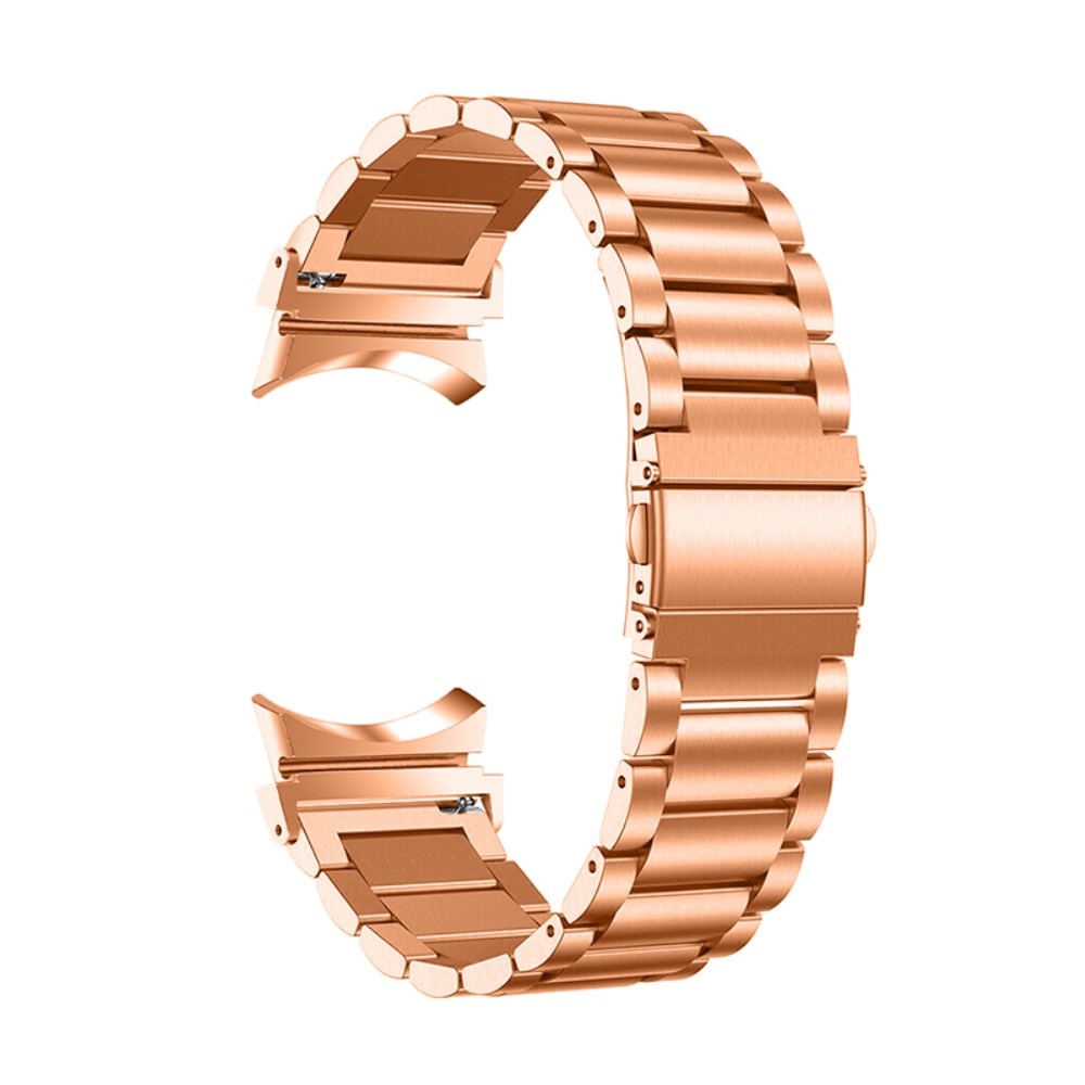 Full Fit Correa acero Samsung Galaxy Watch 6 Classic 47mm, oro rosa