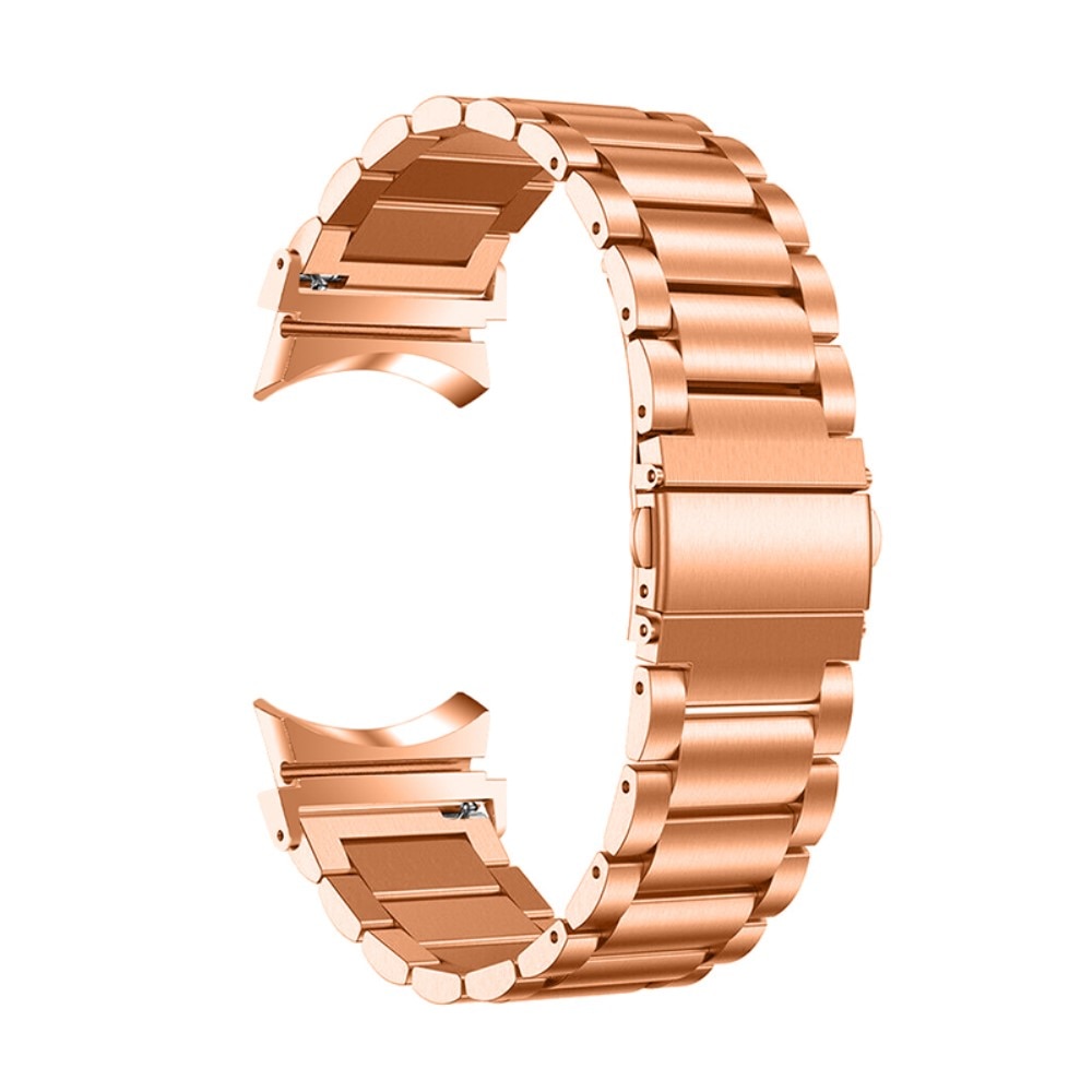 Full Fit Correa acero Samsung Galaxy Watch 6 44mm, oro rosa