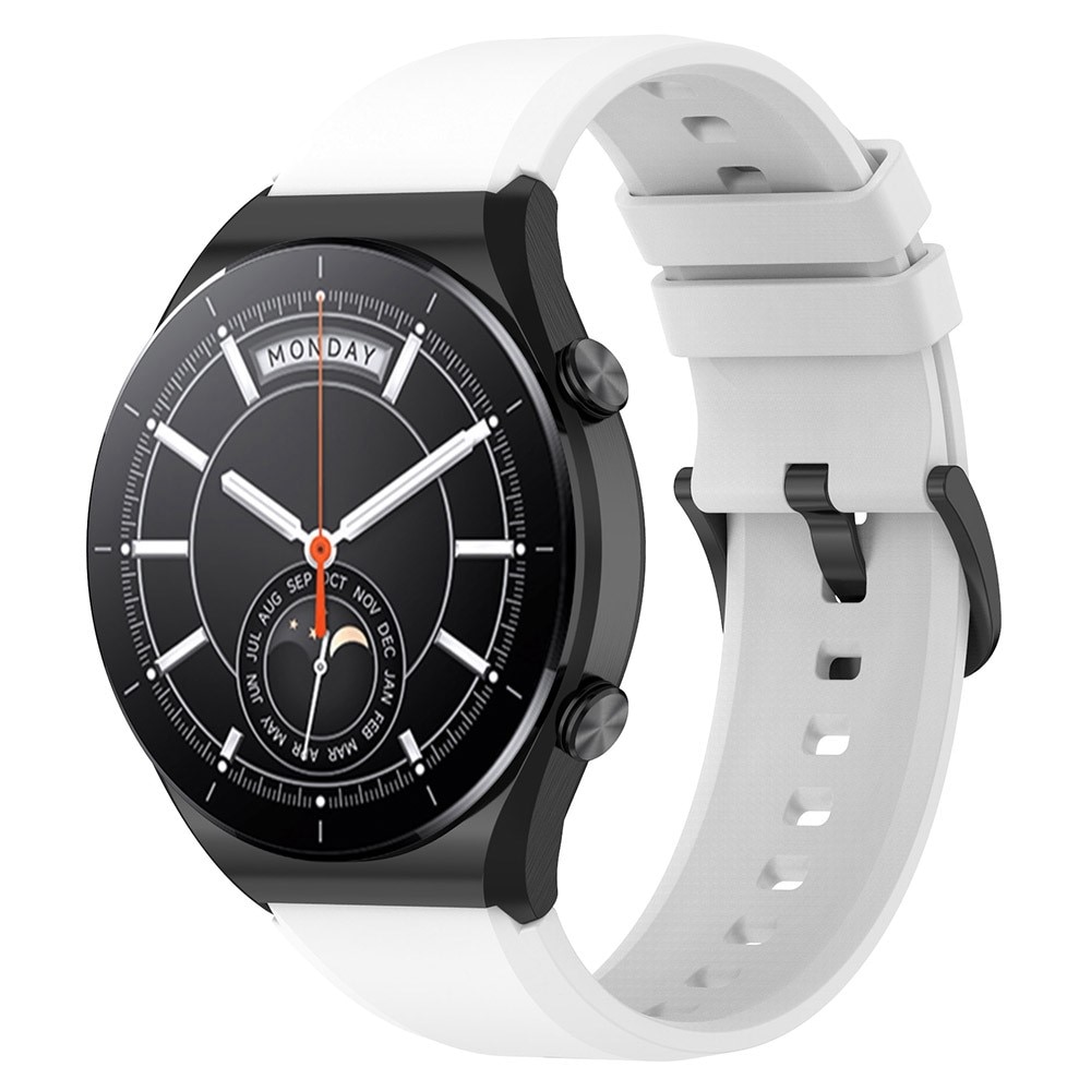 Correa de silicona para Xiaomi Watch S1, blanco