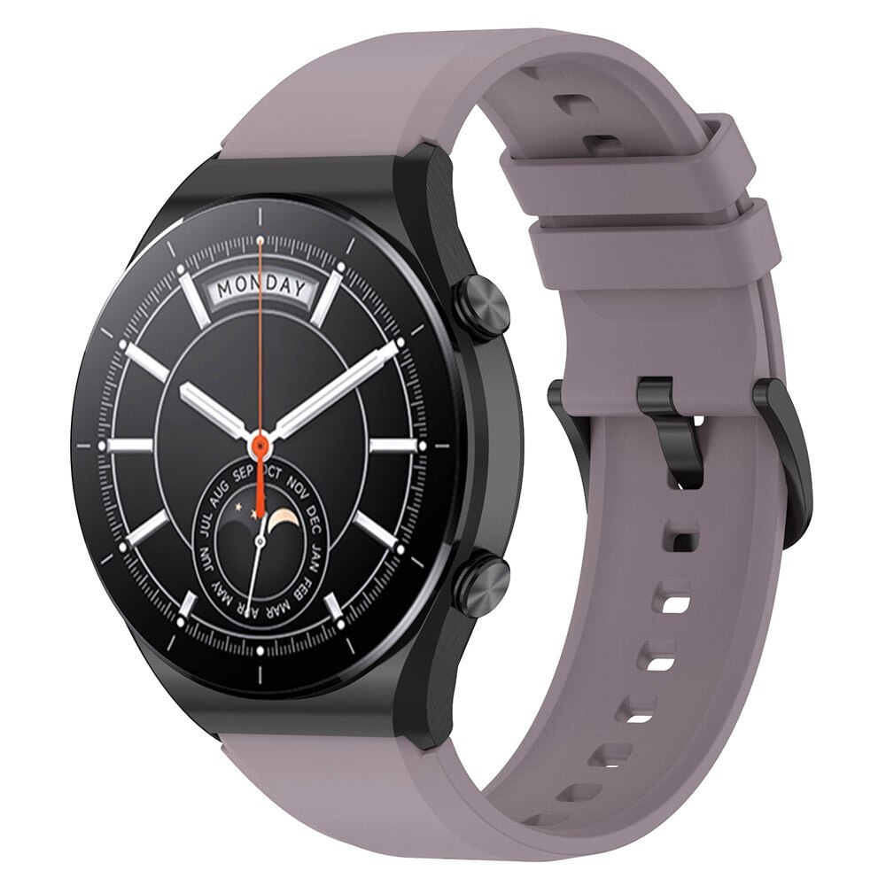 Correa de silicona para Xiaomi Watch S1, Púrpura