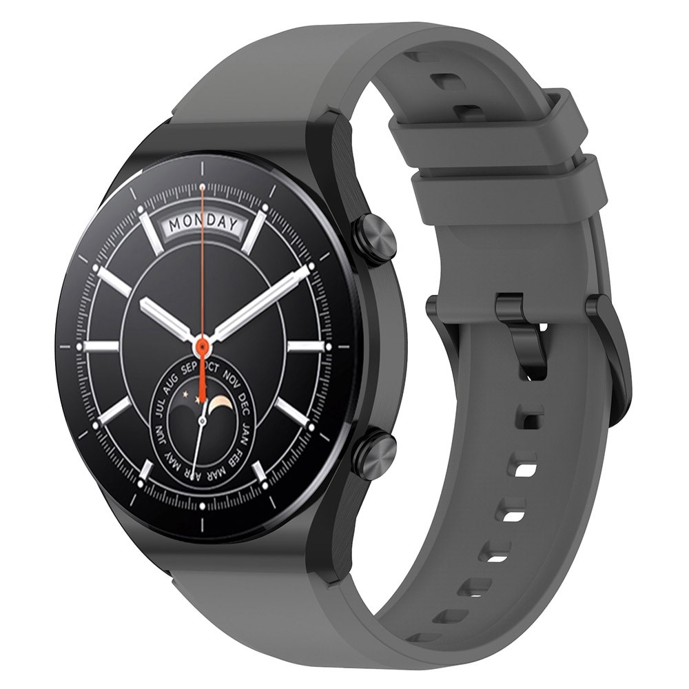 Correa de silicona para Xiaomi Watch S1, gris